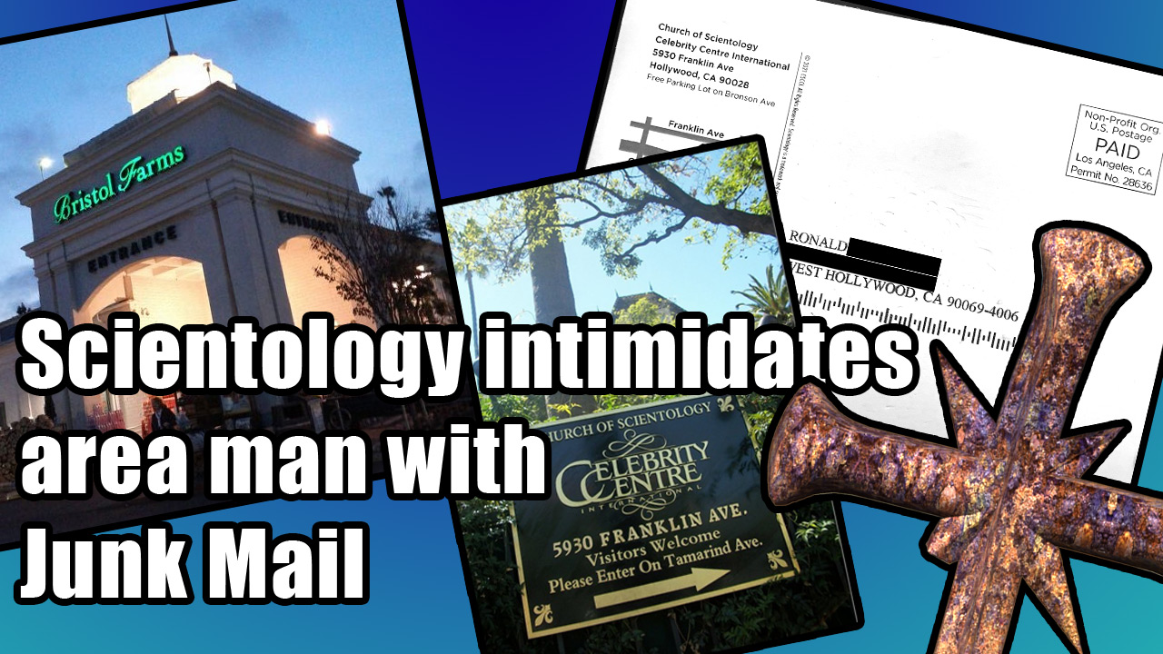 scientology junk mail story
