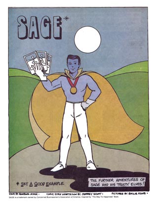 way to happiness comic book - sage