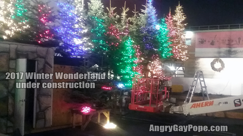 hollywood l ron hubbard winter wonderland 2017 under construction