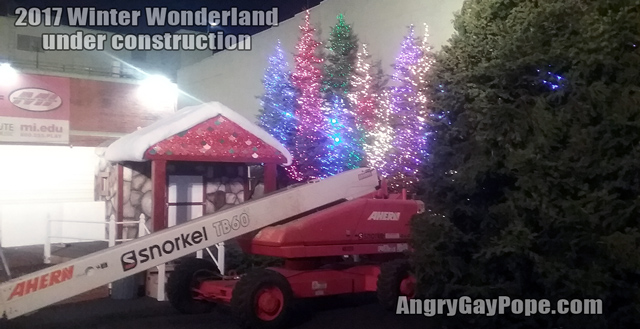 hollywood l ron hubbard winter wonderland 2017 under construction