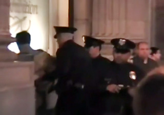 lapd police brutality scientology protest