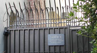 security fence
