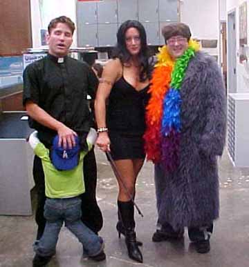 catholic priest halloween costume child molester joke