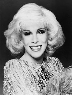 joan rivers young headshot black and white