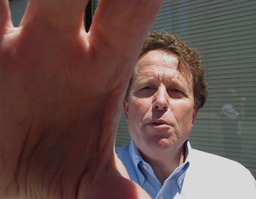 scientologist kendrick moxon fist angry
